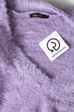 Γυναικείο πουλόβερ Defacto, Μέγεθος L, Χρώμα Βιολετί, Τιμή 7,18 €