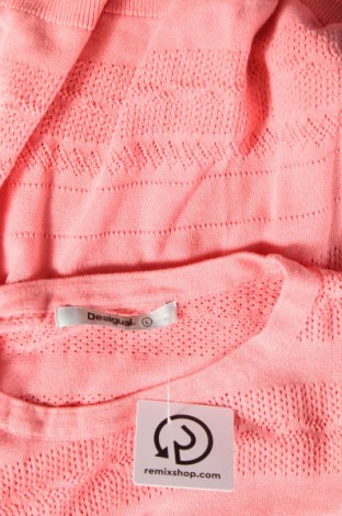 Damenpullover Desigual, Größe L, Farbe Rosa, Preis 21,25 €