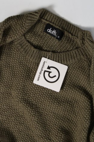 Дамски пуловер Dotti, Размер XS, Цвят Зелен, Цена 11,60 лв.