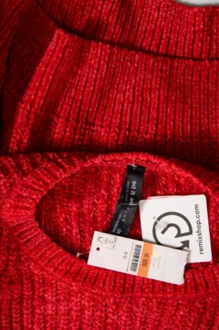 Damski sweter Ed.it.ed, Rozmiar 3XL, Kolor Czerwony, Cena 73,57 zł