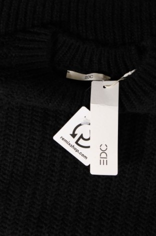Дамски пуловер Edc By Esprit, Размер XL, Цвят Черен, Цена 44,64 лв.
