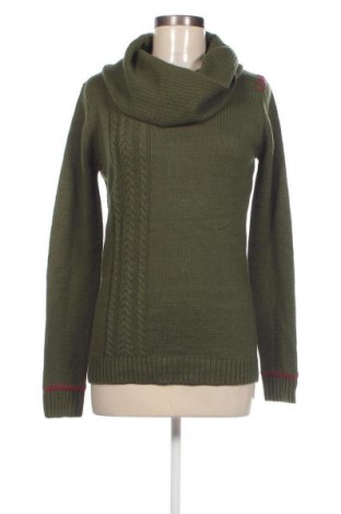 Дамски пуловер Eddie Bauer, Размер M, Цвят Зелен, Цена 32,86 лв.