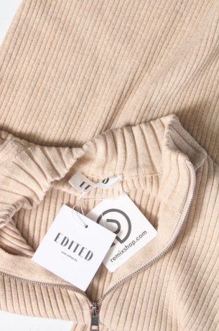 Дамски пуловер Edited, Размер L, Цвят Бежов, Цена 44,64 лв.