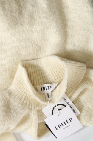 Γυναικείο πουλόβερ Edited, Μέγεθος S, Χρώμα Εκρού, Τιμή 23,01 €