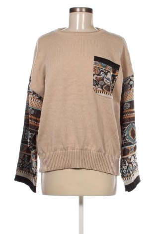 Дамски пуловер Emery rose, Размер L, Цвят Бежов, Цена 7,25 лв.