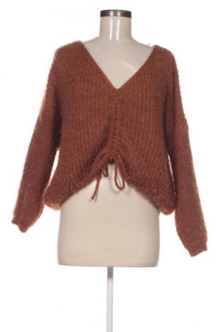 Дамски пуловер Enjoy, Размер S, Цвят Кафяв, Цена 11,60 лв.