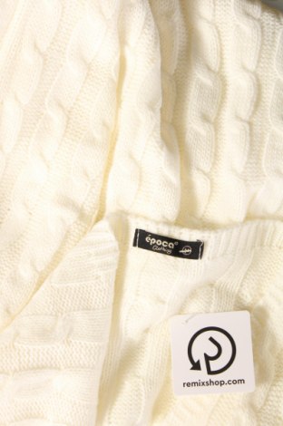 Γυναικείο πουλόβερ Epoca, Μέγεθος M, Χρώμα Λευκό, Τιμή 7,18 €