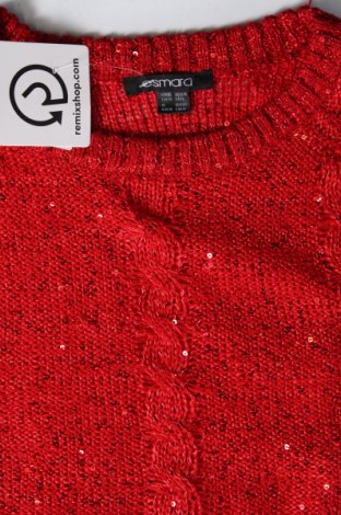 Дамски пуловер Esmara, Размер S, Цвят Червен, Цена 12,47 лв.