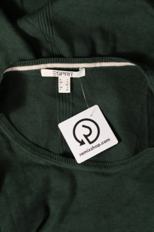 Дамски пуловер Esprit, Размер L, Цвят Зелен, Цена 17,63 лв.