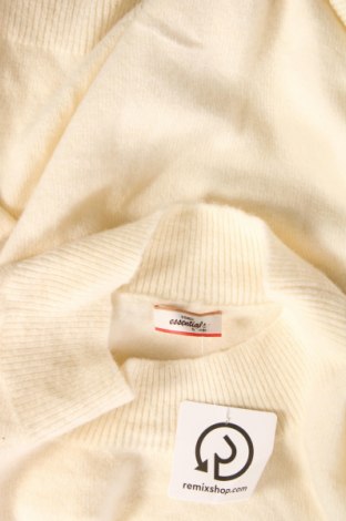 Damenpullover Essentials by Tchibo, Größe XL, Farbe Ecru, Preis 10,09 €