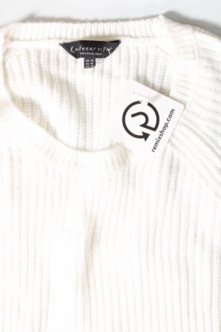Дамски пуловер F&F, Размер XXL, Цвят Бял, Цена 17,60 лв.