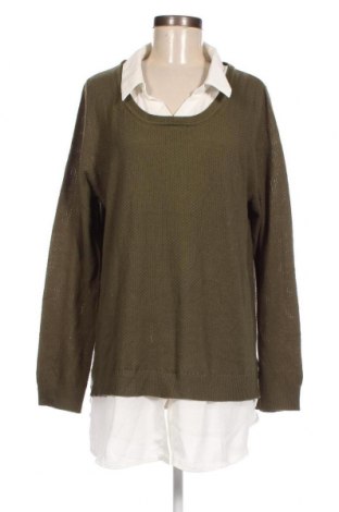 Дамски пуловер Faded Glory, Размер XXL, Цвят Зелен, Цена 14,50 лв.