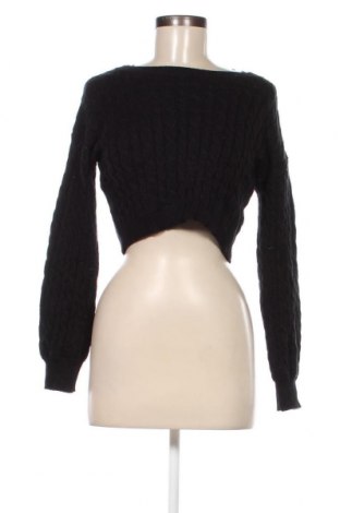 Дамски пуловер Fashion nova, Размер M, Цвят Черен, Цена 14,21 лв.