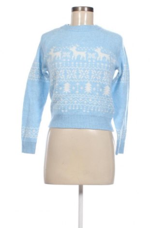 Дамски пуловер Fb Class, Размер XXS, Цвят Син, Цена 13,92 лв.