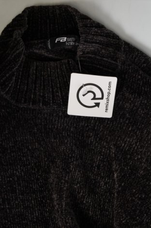 Γυναικείο πουλόβερ Fb Sister, Μέγεθος S, Χρώμα Γκρί, Τιμή 7,71 €
