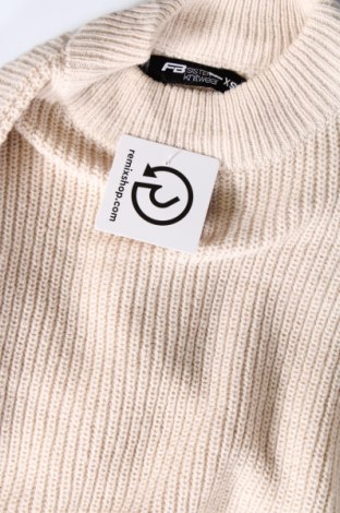Дамски пуловер Fb Sister, Размер XS, Цвят Бежов, Цена 12,47 лв.