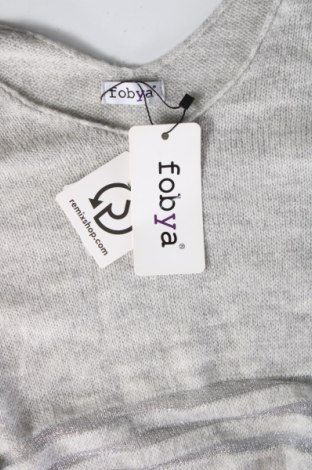 Damenpullover Fobya, Größe L, Farbe Grau, Preis € 16,42