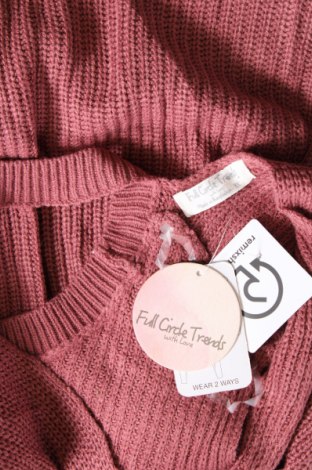 Дамски пуловер Full Circle Trends, Размер 3XL, Цвят Пепел от рози, Цена 25,30 лв.