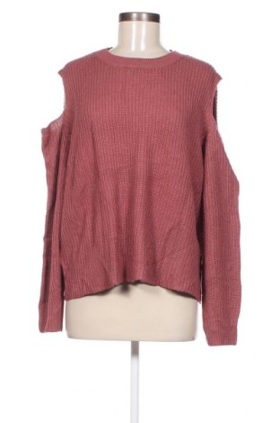 Damski sweter Full Circle Trends, Rozmiar 3XL, Kolor Popielaty róż, Cena 102,99 zł