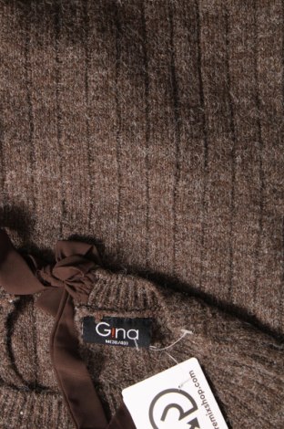 Pulover de femei Gina, Mărime M, Culoare Maro, Preț 41,02 Lei