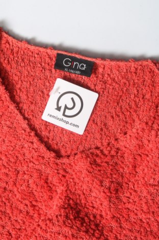 Γυναικείο πουλόβερ Gina, Μέγεθος XL, Χρώμα Κόκκινο, Τιμή 9,51 €