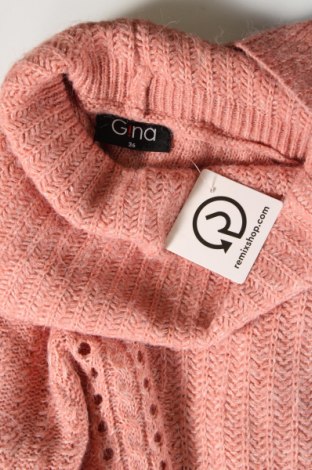 Дамски пуловер Gina, Размер S, Цвят Розов, Цена 12,47 лв.