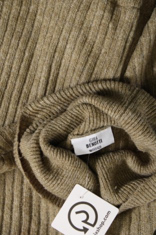 Дамски пуловер Gina Benotti, Размер M, Цвят Зелен, Цена 11,60 лв.