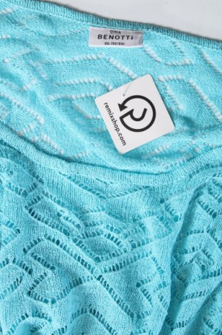 Дамски пуловер Gina Benotti, Размер 3XL, Цвят Син, Цена 18,85 лв.