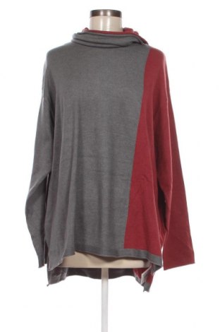 Γυναικείο πουλόβερ Gina Laura, Μέγεθος XXL, Χρώμα Γκρί, Τιμή 15,22 €