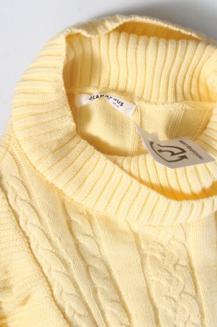 Дамски пуловер Glamorous, Размер L, Цвят Жълт, Цена 16,40 лв.