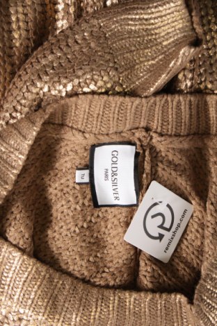 Γυναικείο πουλόβερ Gold & Silver, Μέγεθος M, Χρώμα Χρυσαφί, Τιμή 10,14 €
