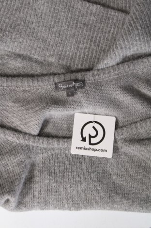 Дамски пуловер Grain De Malice, Размер L, Цвят Сив, Цена 16,40 лв.