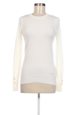 Γυναικείο πουλόβερ Guess, Μέγεθος S, Χρώμα Λευκό, Τιμή 37,79 €