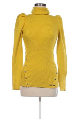 Дамски пуловер Guess, Размер L, Цвят Жълт, Цена 26,25 лв.