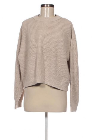 Дамски пуловер H&M, Размер L, Цвят Бежов, Цена 11,60 лв.