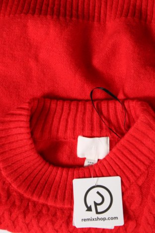 Дамски пуловер H&M, Размер M, Цвят Червен, Цена 12,47 лв.