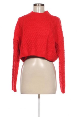 Дамски пуловер H&M, Размер M, Цвят Червен, Цена 14,21 лв.