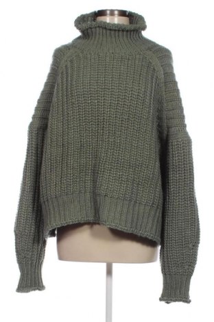 Дамски пуловер H&M, Размер L, Цвят Зелен, Цена 12,47 лв.