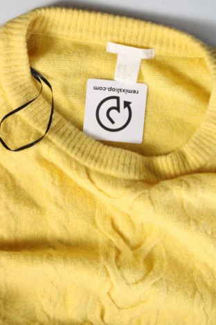Damski sweter H&M, Rozmiar XL, Kolor Żółty, Cena 43,60 zł