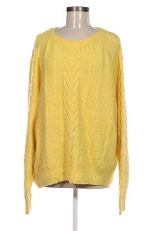 Γυναικείο πουλόβερ H&M, Μέγεθος XL, Χρώμα Κίτρινο, Τιμή 8,43 €