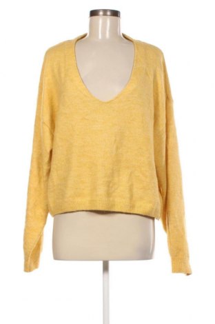 Дамски пуловер H&M, Размер XL, Цвят Жълт, Цена 13,63 лв.