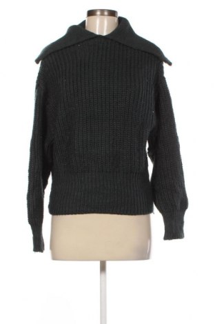 Дамски пуловер H&M, Размер XS, Цвят Зелен, Цена 14,21 лв.