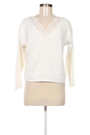 Дамски пуловер H&M, Размер S, Цвят Бял, Цена 39,90 лв.