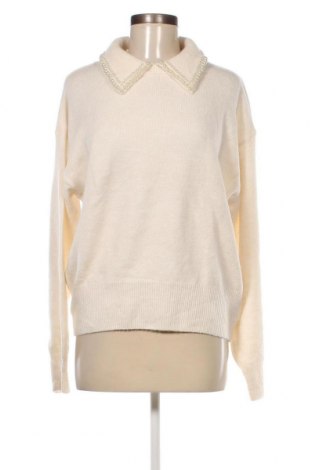 Дамски пуловер H&M, Размер L, Цвят Екрю, Цена 11,60 лв.