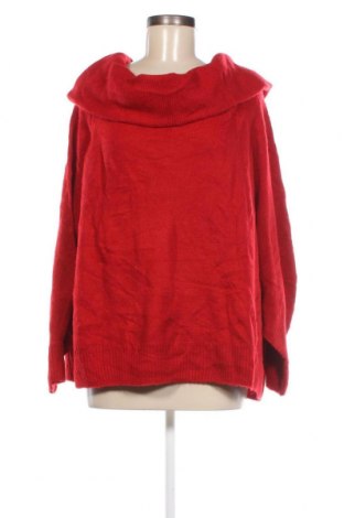 Дамски пуловер H&M, Размер XL, Цвят Червен, Цена 16,24 лв.