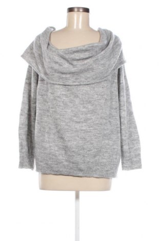 Дамски пуловер H&M Divided, Размер L, Цвят Сив, Цена 12,47 лв.