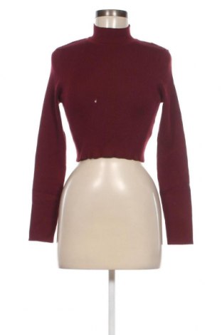 Дамски пуловер H&M Divided, Размер M, Цвят Червен, Цена 14,21 лв.