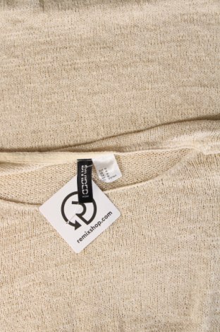 Pulover de femei H&M Divided, Mărime M, Culoare Ecru, Preț 41,02 Lei