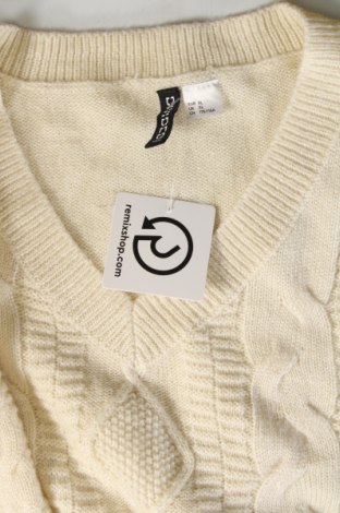 Дамски пуловер H&M Divided, Размер XL, Цвят Екрю, Цена 14,50 лв.
