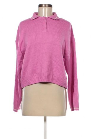 Дамски пуловер H&M Divided, Размер M, Цвят Розов, Цена 12,47 лв.